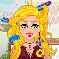 Play Online Natalie S Boho Real Haircuts Game For Free