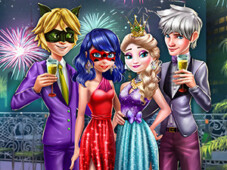 New Year’s couples party