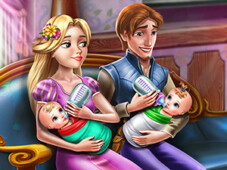 Twin Family Day in Rapunzel